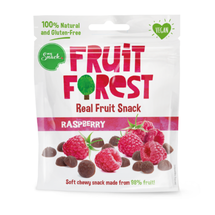 MySnack Natural Raspberry Snack 30g